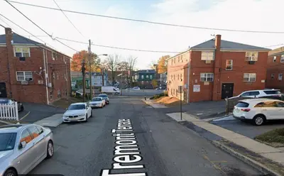 a street with cars parked on the side of the road at Newly Renovated Detached Studio apartment in Irvington