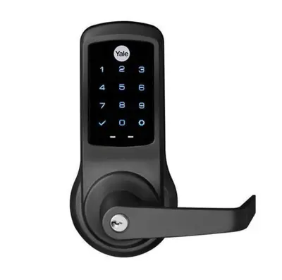 a cell phone hooked up to a door handle at 319-3A XL New Modern 1BR Union Square WD in Unit in New York